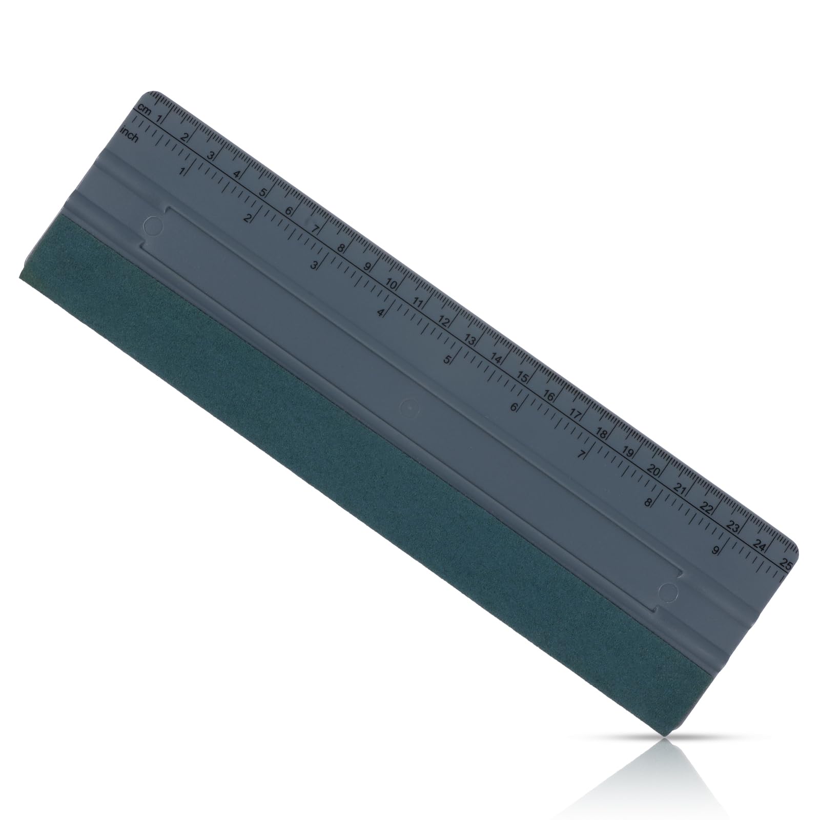 PEOVLVN Professional Squeegee for Vinyl, Small Felt Squeegee with Ruler