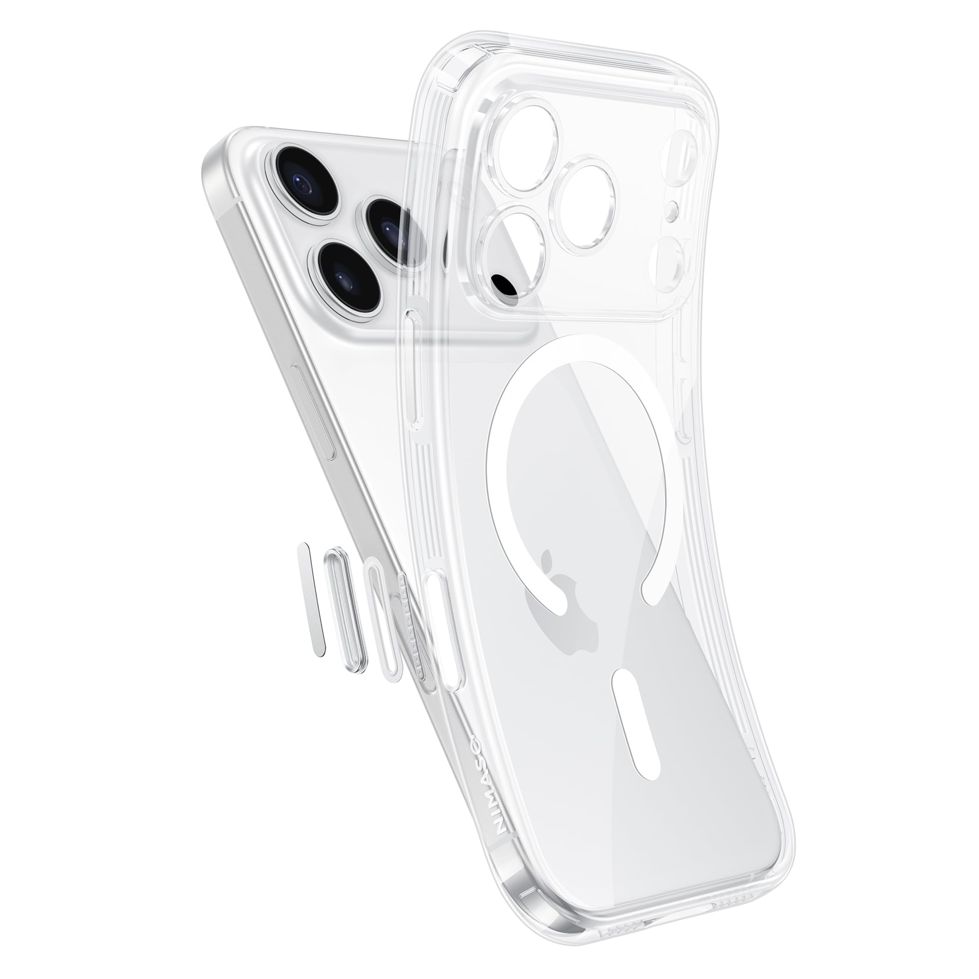 Amazon.co.jp: NIMASO iPhone 17 Pro Max用 ケースクリア MagSafe対応