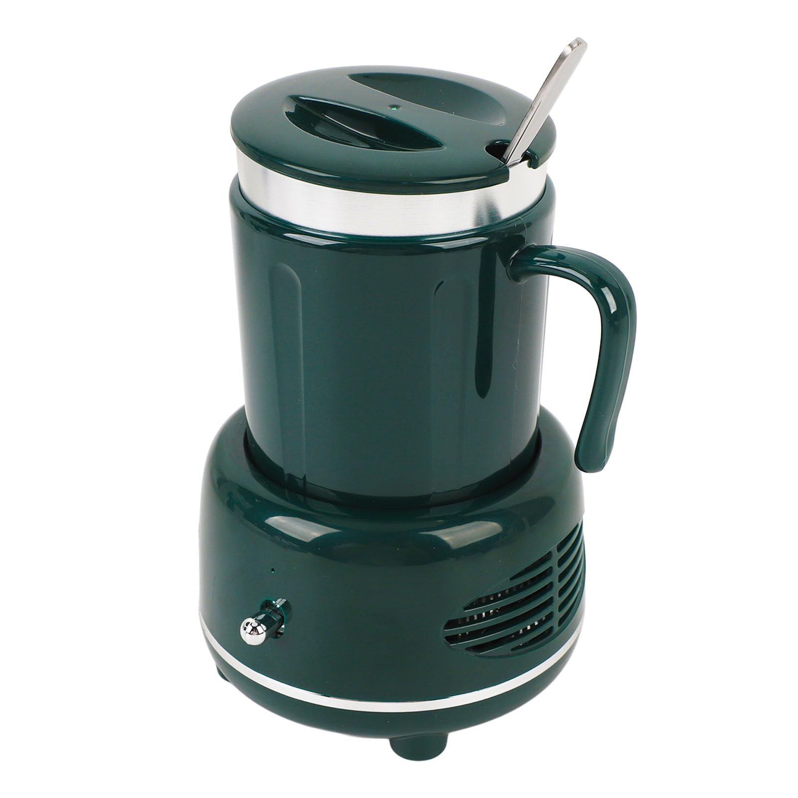 Dilwe Enfriador Calentador de Tazas USB, Taza Calefactora Eléctrica Portátil de Enfriamiento Rápido con Ajuste de 2 Engranajes para café, té con Leche, Viajes de Oficina