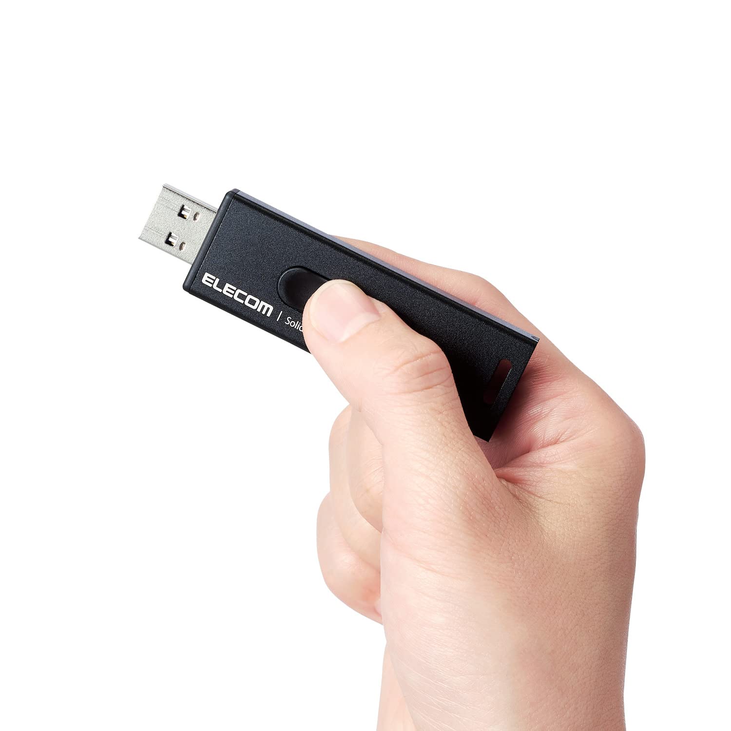 エレコム SSD 外付け 500GB USB3.2(Gen2) 読込速度500MB/秒 アルミ筐体 スライド式 キャップレス 【PS5/PS4/テレビ録画 対応】 ブラック ESD-EMA0500GB Amazon | エレコム SSD 外付け 500GB USB3.2(Gen2) 読込速度500MB/秒
