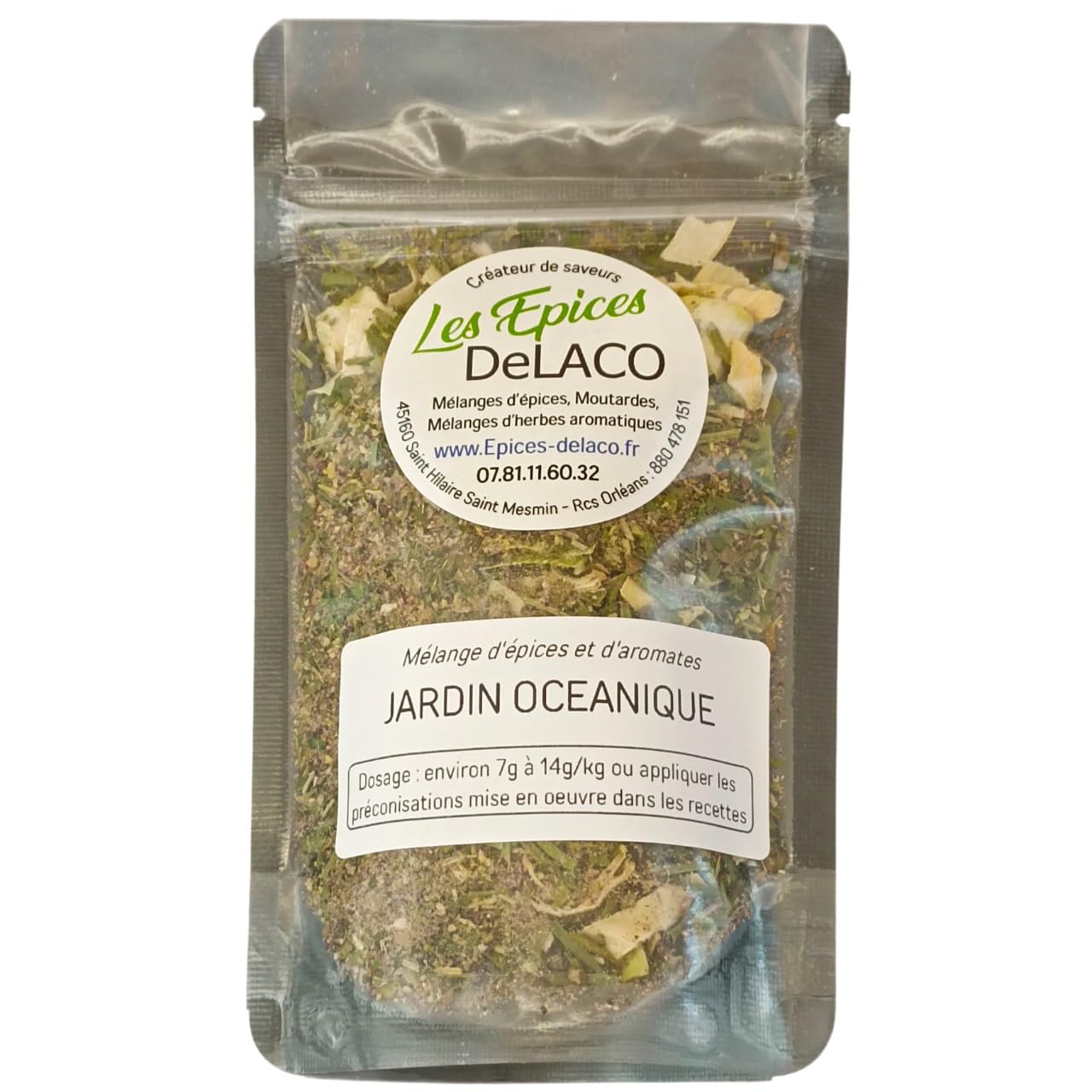 Mélange JARDIN OCEANIQUE 720g PRO | Les Epices DeLACO