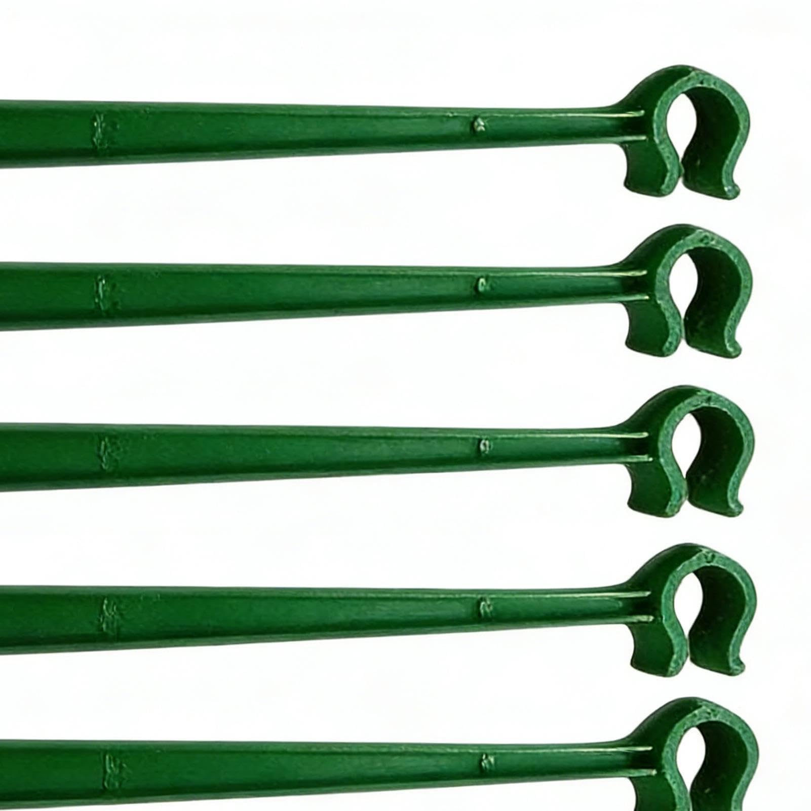 Tomatenpflanzenstütze – 36-teilige erweiterbare Kletterverbinder-Clips Rankstäbe | Pflanzenstützpfähle – für Gartenarbeit von Gemüse, Gurken, Bohnen, Erbsen, Pfeffer, Erdbeere, Weinrebe