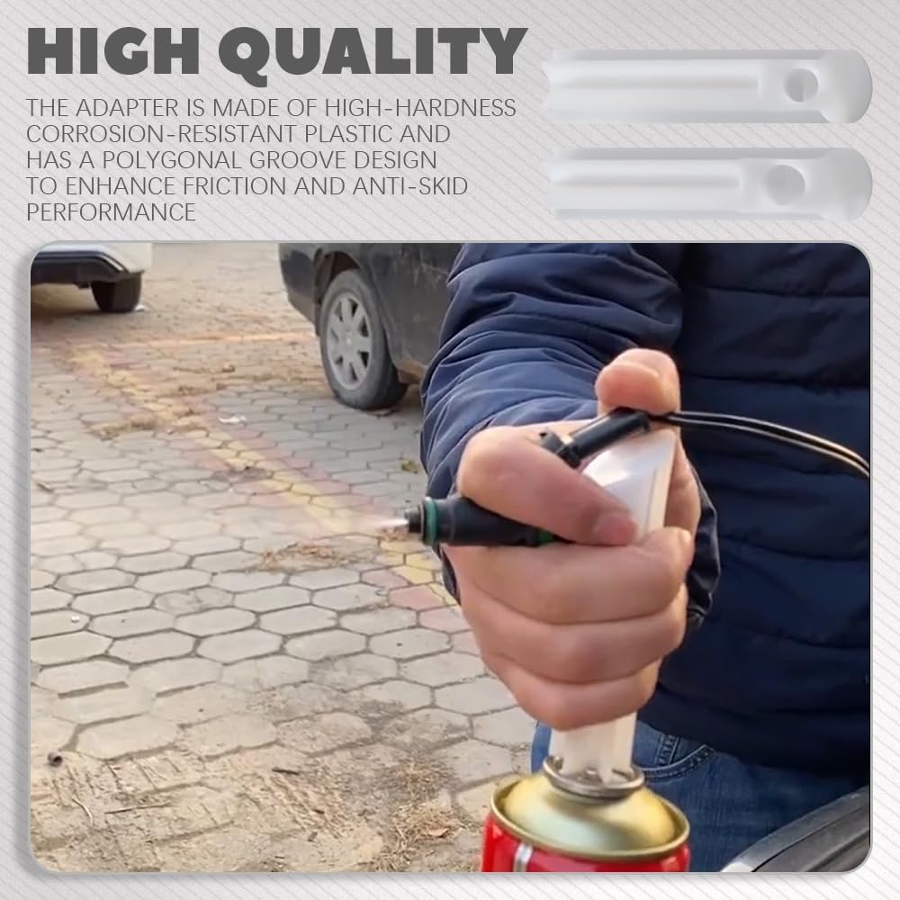 Fuel Injector Cleaner Kit, Universal Fuel Injector Flush Cleaner Adapter DIY Cleaning Tool Kit with Test Lead, for Car Fuel Injector Tester Fuel Pump Pressure Test