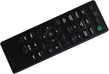 Remote Control for Sony CMT-BT80W CMT-BT80WB CMT-SBT100 HCD-SBT100 SS-SBT100 CMT-BT60W CMT-BT60WBCMT-BT80 Micro Hi-Fi omponent Audio System