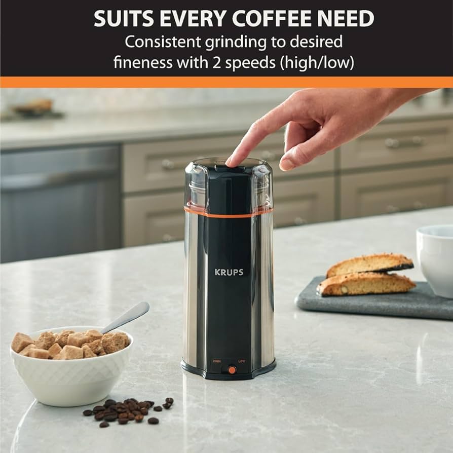 Amazon.com: KRUPS: 3oz Coffee Grinder, Ultimate Silent Vortex