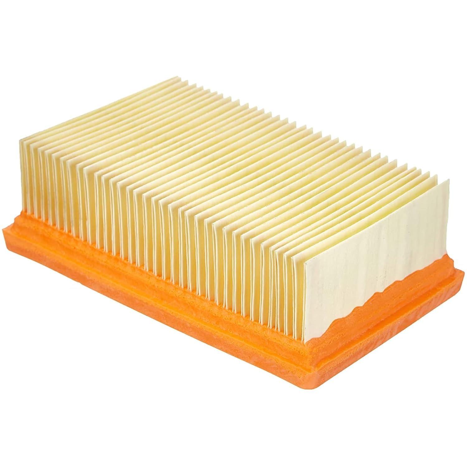 Finehepa Flat Pleated HEPA Filter - Compatible with Karchre Vacuum Cleaner WD4, WD5, WD 6 4