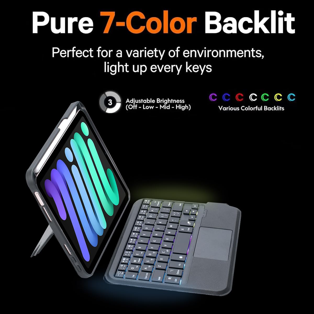 Detachable Magic Keyboard for 8.3 inch iPad Mini 6th / 7th