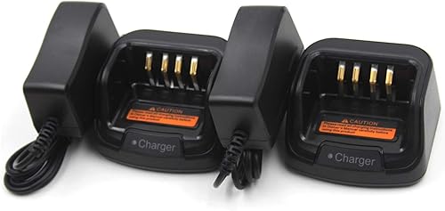 Miniatura 7 de Paquete de 2 cargadores de batería CH10A07 compatible con Hytera PD782 PD502 PD505 PD562 PD565 PD580 PD602 PD605 PD662 PD665 PD685 PD702 PD705 PD785
