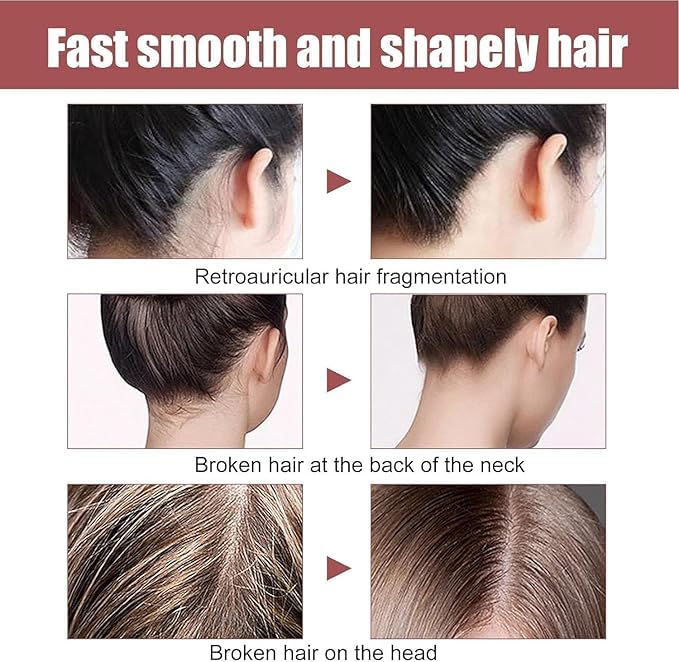 GLITZEN Hair Styling Stick - 18ml Long-Lasting Non-Greasy Hair Gel Stick | Moisturizing Hair Mascara for Flyaways, Hair Wax Stick for Hair, Non-Sticky Fly Away Hair Tamer for Ladies, Girls (Pack of 1) 4