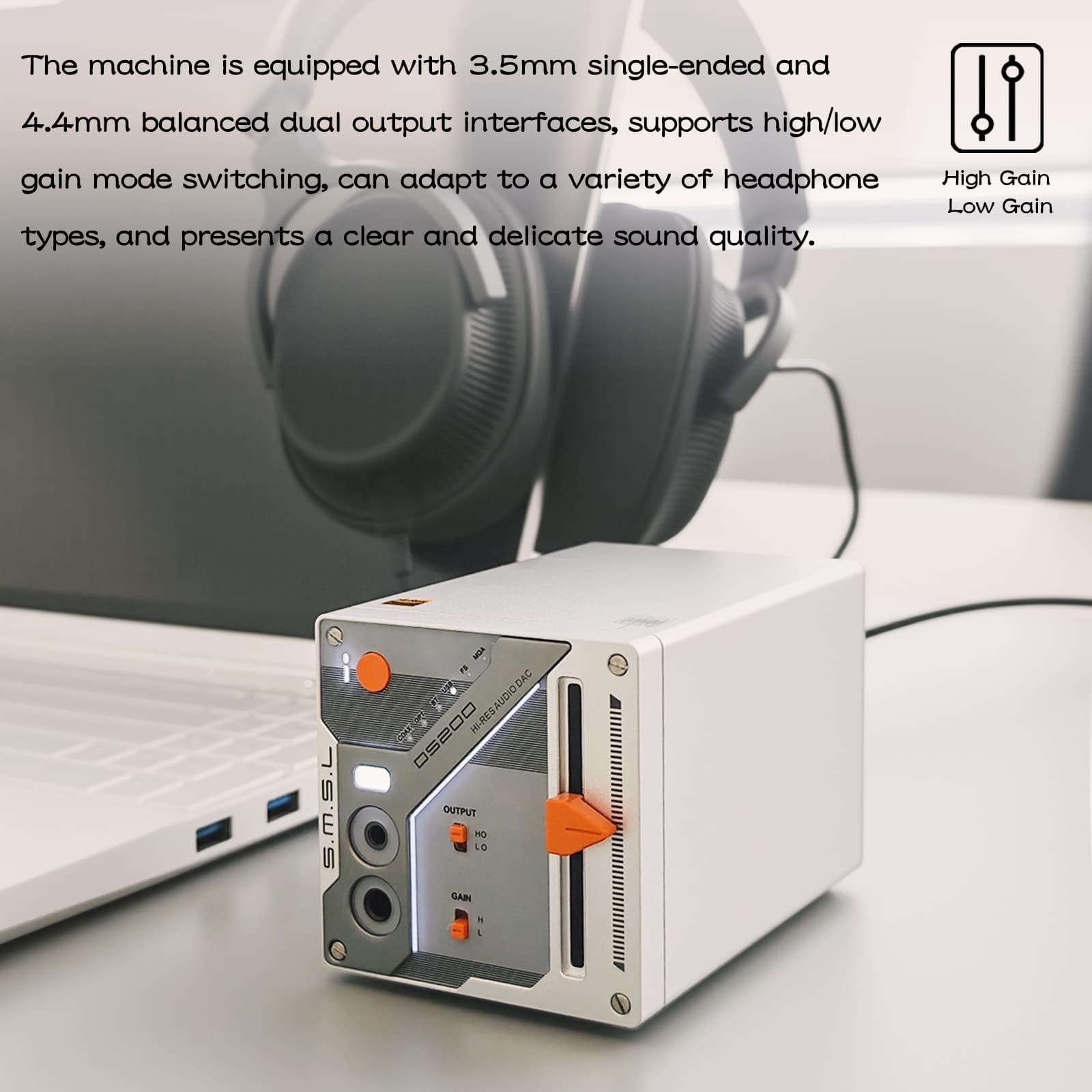 Amazon.com: SMSL DS200 Headphone Amp DAC Bluetooth 5.1 Dual