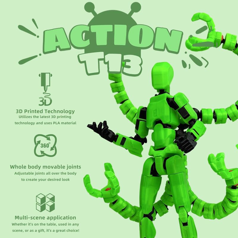 Amazon | SGYYSG 組み立て完成品 T13アクションフィギュア ダミー13