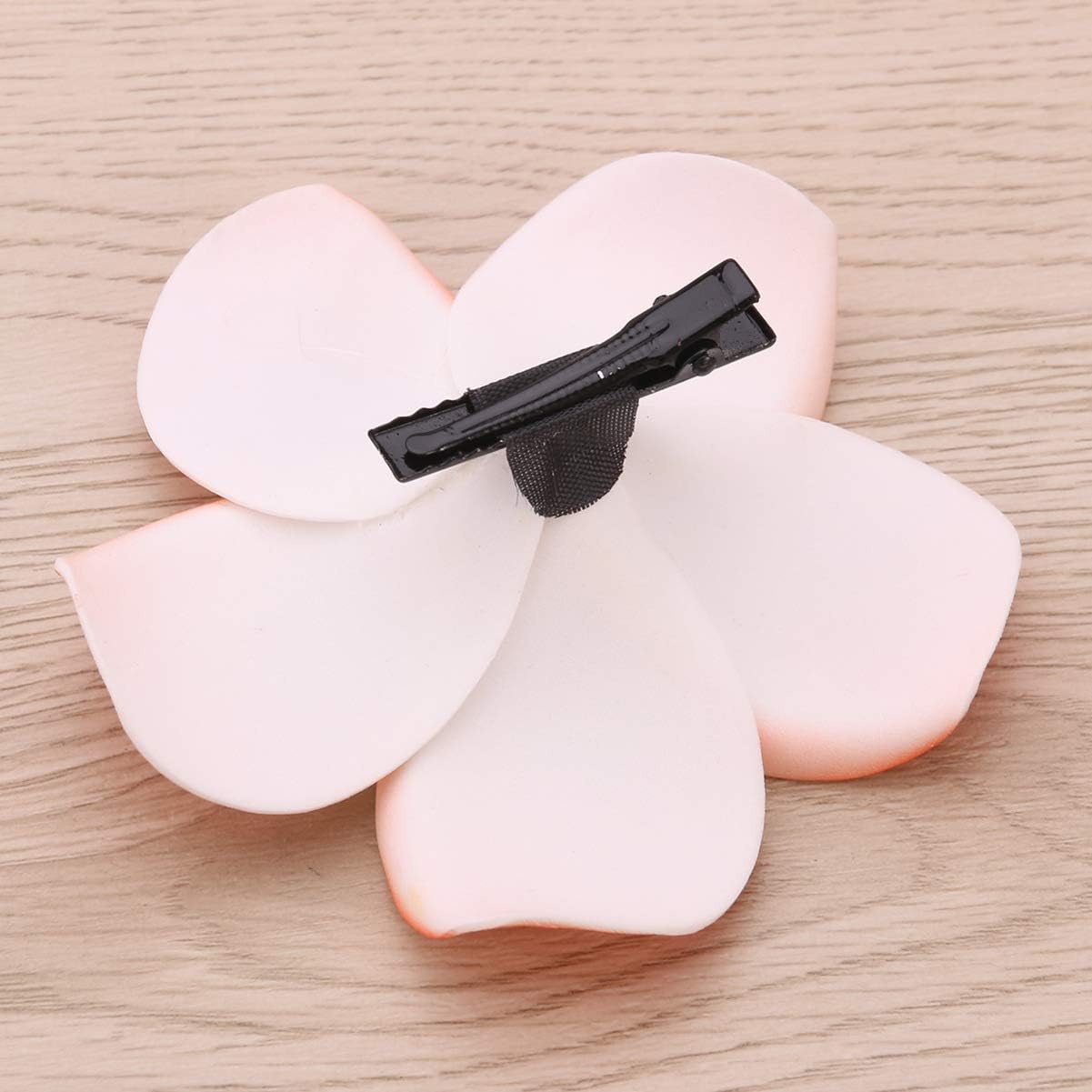 Uonlytech Hawaii Hawaiian Plumeria Flower Clips 22Pcs Foam Women Ladies Hair Accessory for Beach Party Wedding - Image 4