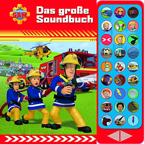 Feuerwehrmann Sam - Das große Soundbuch - 27-Button-Soundbuch mit 24...
