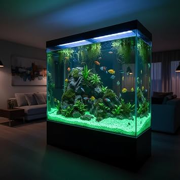 Shiny Stone Glow in Dark Aquarium Gravel Sand, Yellow Green, 3-5mm