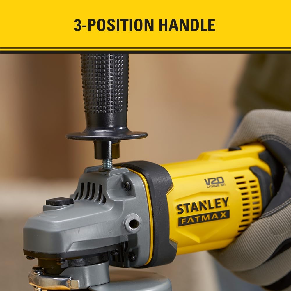Stanley SFMCG400B-XJ Mini-Amoladora V20 18V 125mm sin cargador/batería