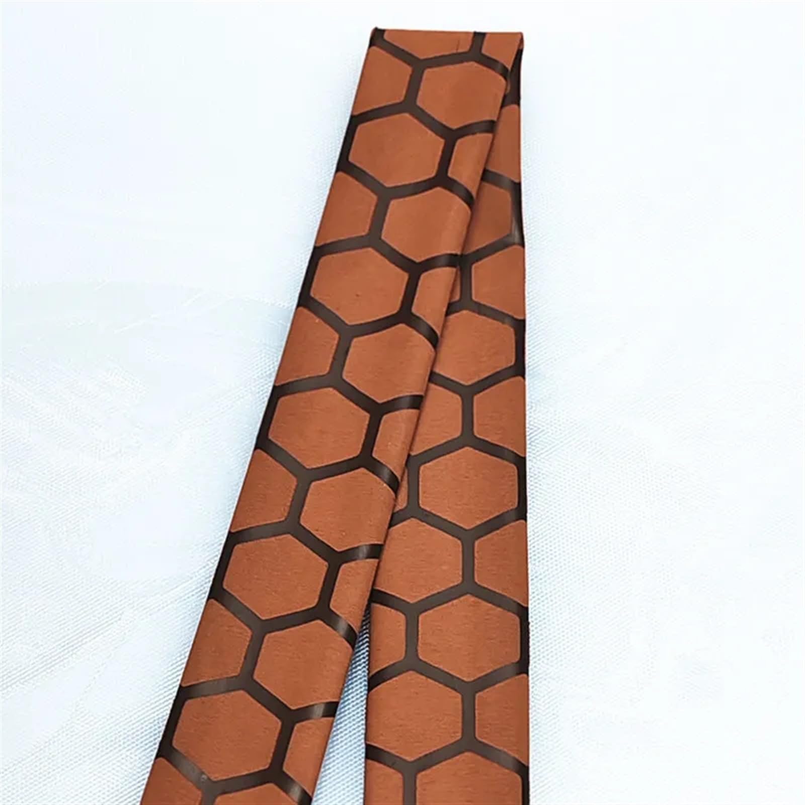 Manchon thermorétractable pour poignée, Tube thermorétractable Hexagonal en nid d'abeille ADN 1,6 m, Multicolore, Plusieurs Tailles(Brown,40 mm)