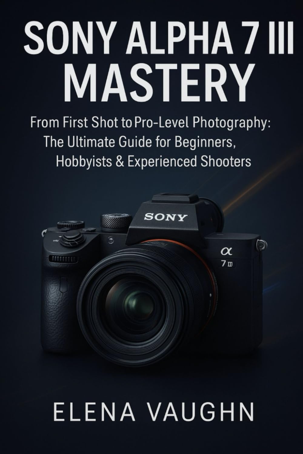 SONY ALPHA 7 III MASTERY: From First Shot to Pro-Level Photography The Ultimate Guide for Beginners, Hobbyists & Experienced Shooters (Sony Shooter’s Handbook Series)