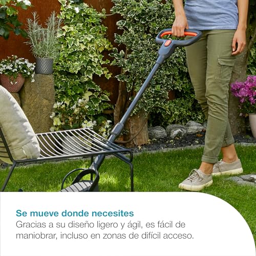 Miniatura 3 de Gardena Set Ready-To-Use De Cortacésped A Batería Handymower 22 18v P4a: Cortacésped Manual, Para Céspedes De Hasta 50 M , Altura De Corte Ajustable, Incluida Batería P4a De 18 V 14620-20