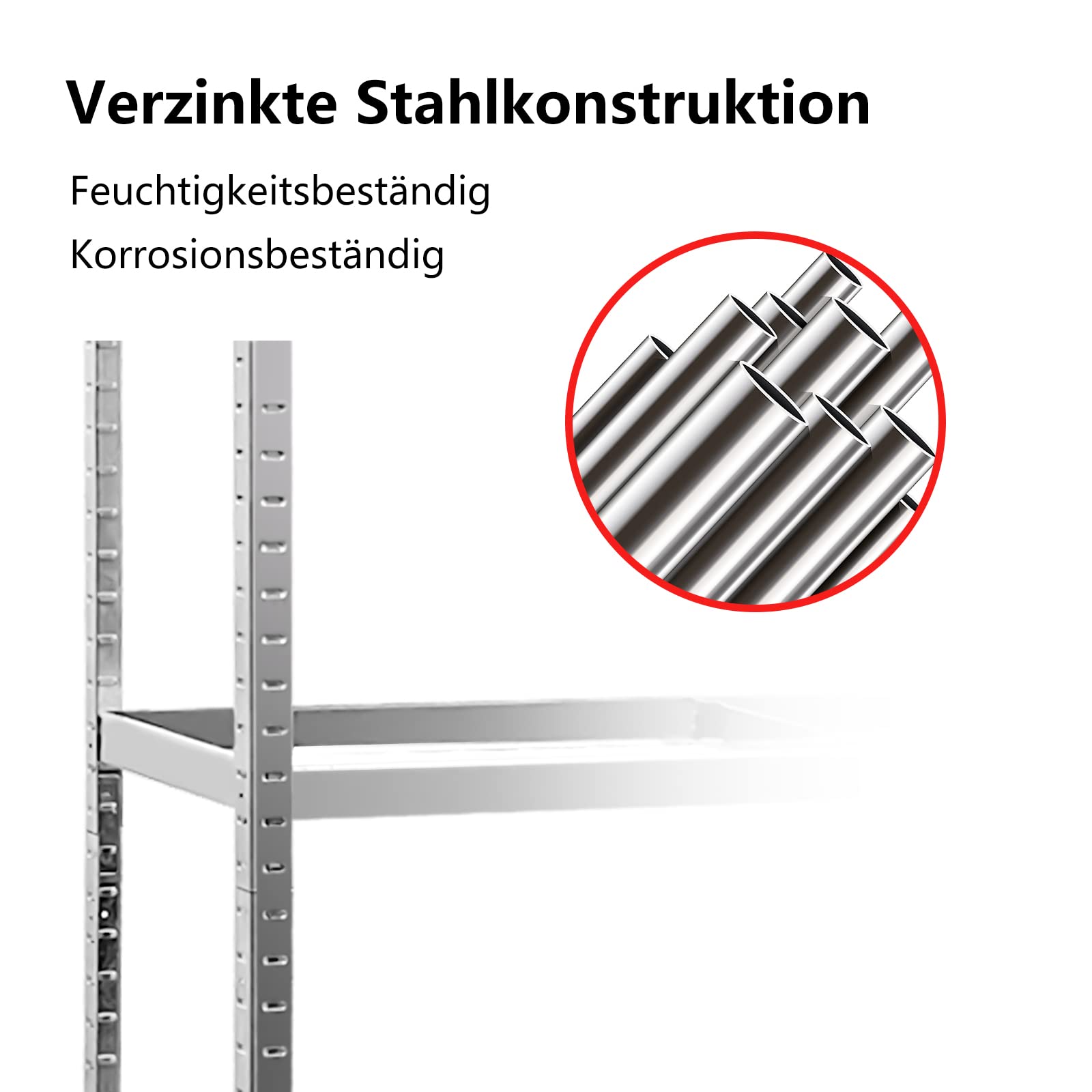 RELAX4LIFE Reifenregal, Reifenständer 3 Ebenen, belastbar bis zu 795 kg, höhenverstellbarer Reifenlager, Felgenregal aus MDF und Stahl, Garagenregal für 8 Reifen, 120 x 40 x 180 cm, Silber