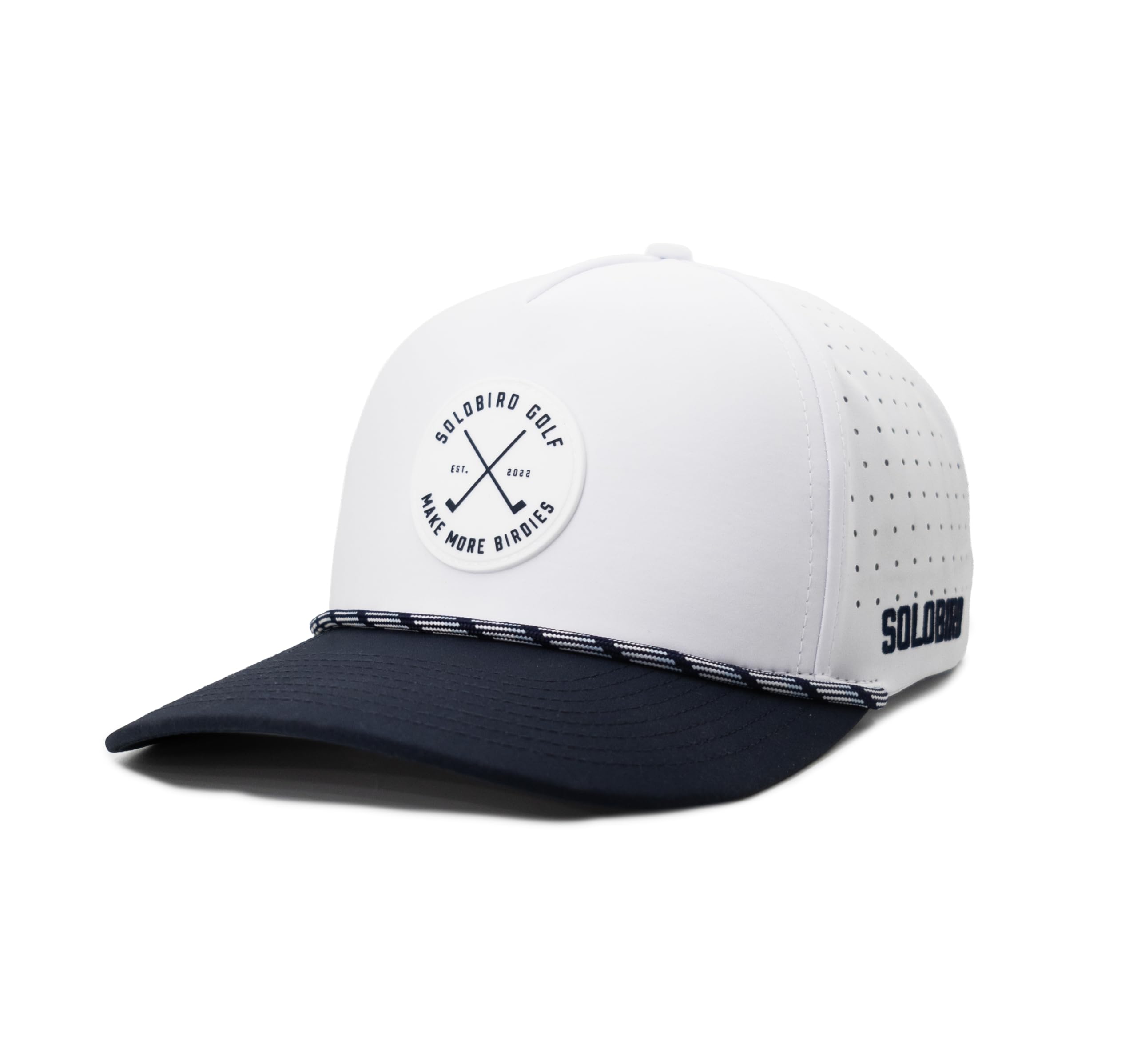 Golf Hat for Men - Golf Snapback - Fun Hat for Golfing - Rope Golf Hat for Men and Women - Make More Birdies
