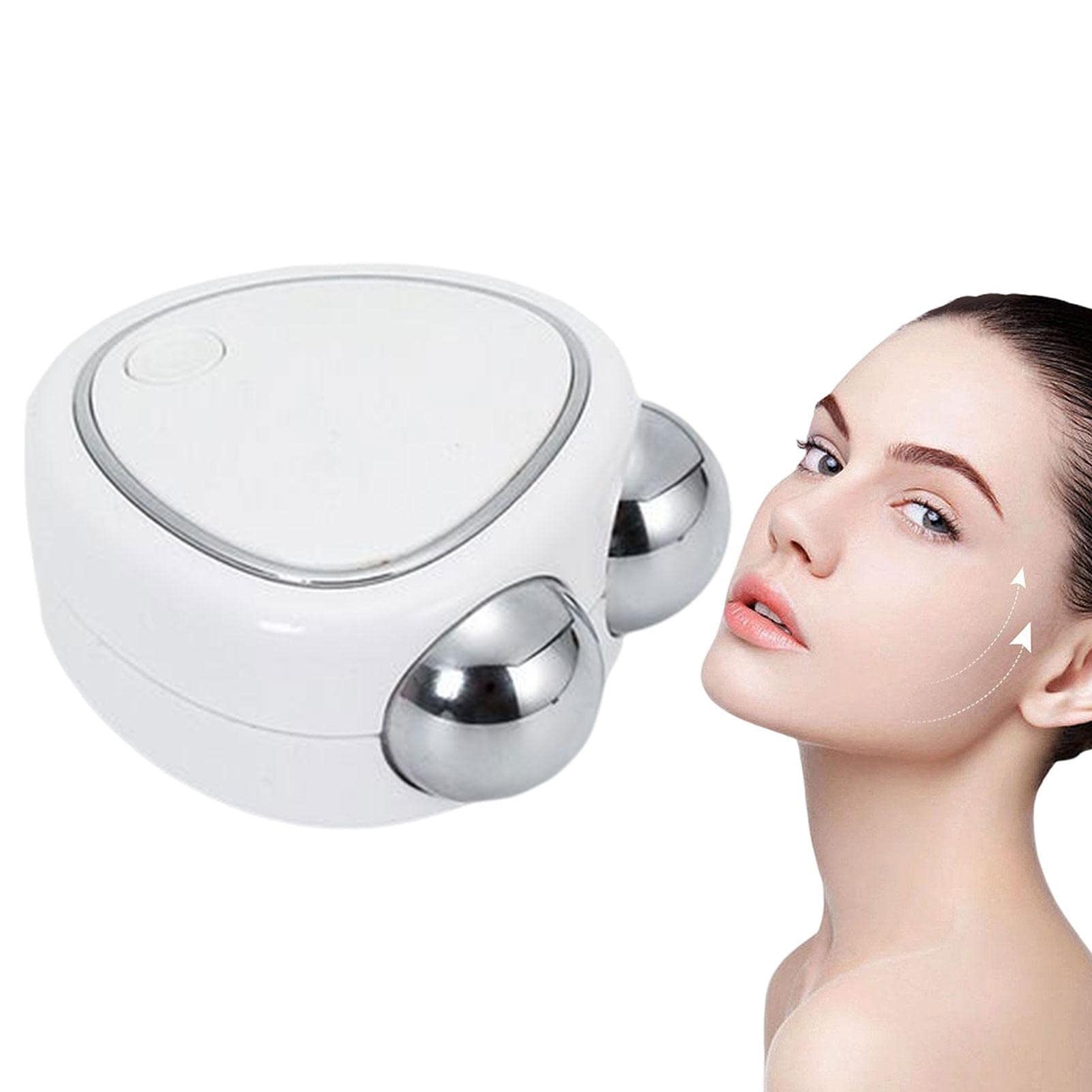 Rodillo Facial De Microcorriente, Cara Del Microcorriente, Máquina Lifting -corriente USB, Levanta La Cara Y Aprieta La Piel, USB Microcorriente Para Estiramiento Facial De La Piel