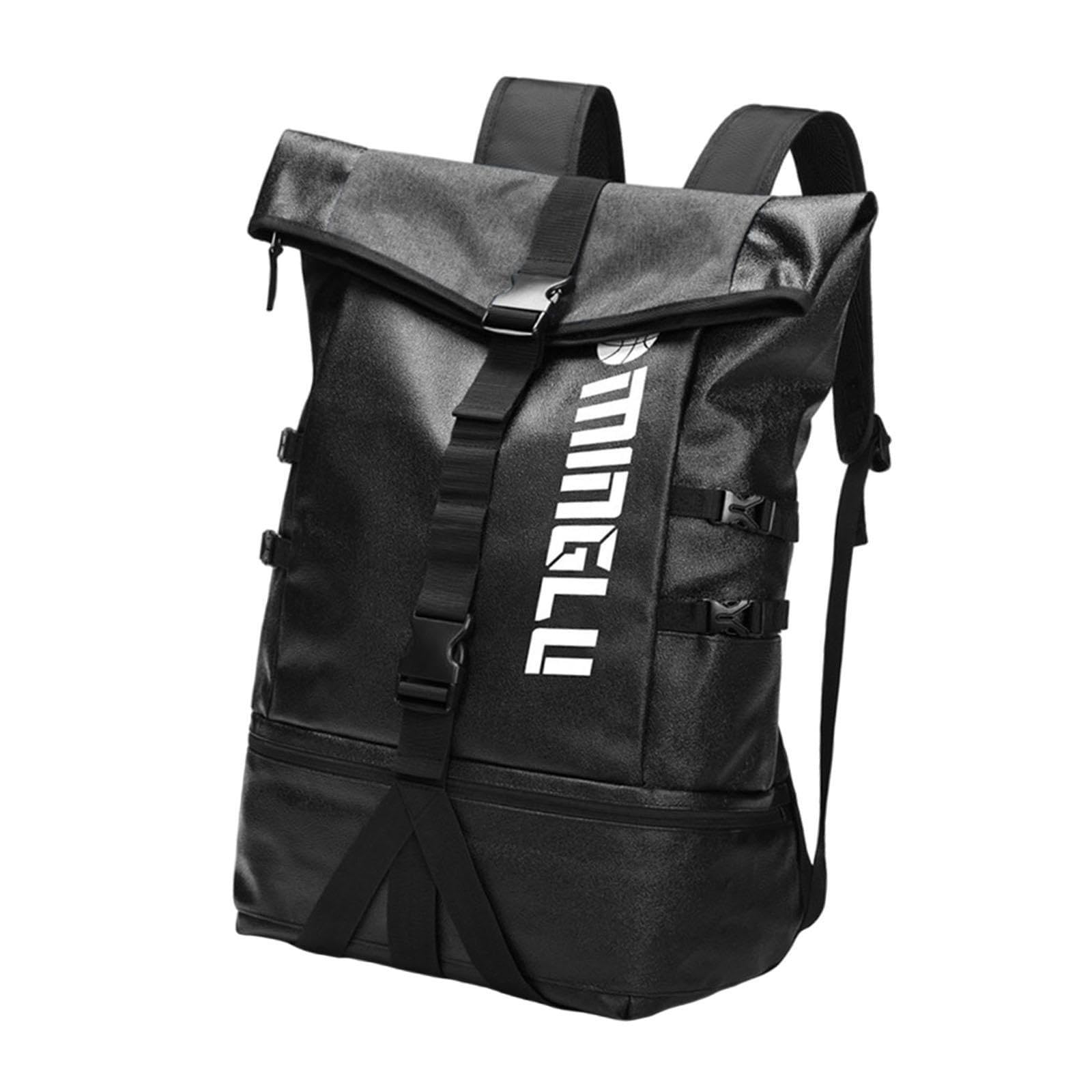 Wasserabweisender Volleyball Rucksack mit komfortablen Tragegurten und viel Platz für Sportausrüstung und Zubehör. Basketball Rucksack mit Ballfach für Herren.