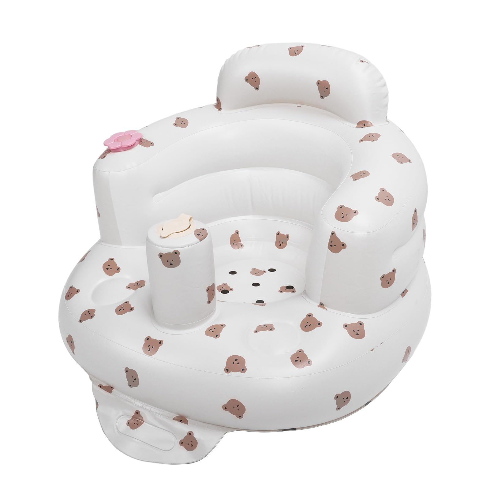 Siège gonflable pour bébé en PVC et chaise de sol pliable - 8