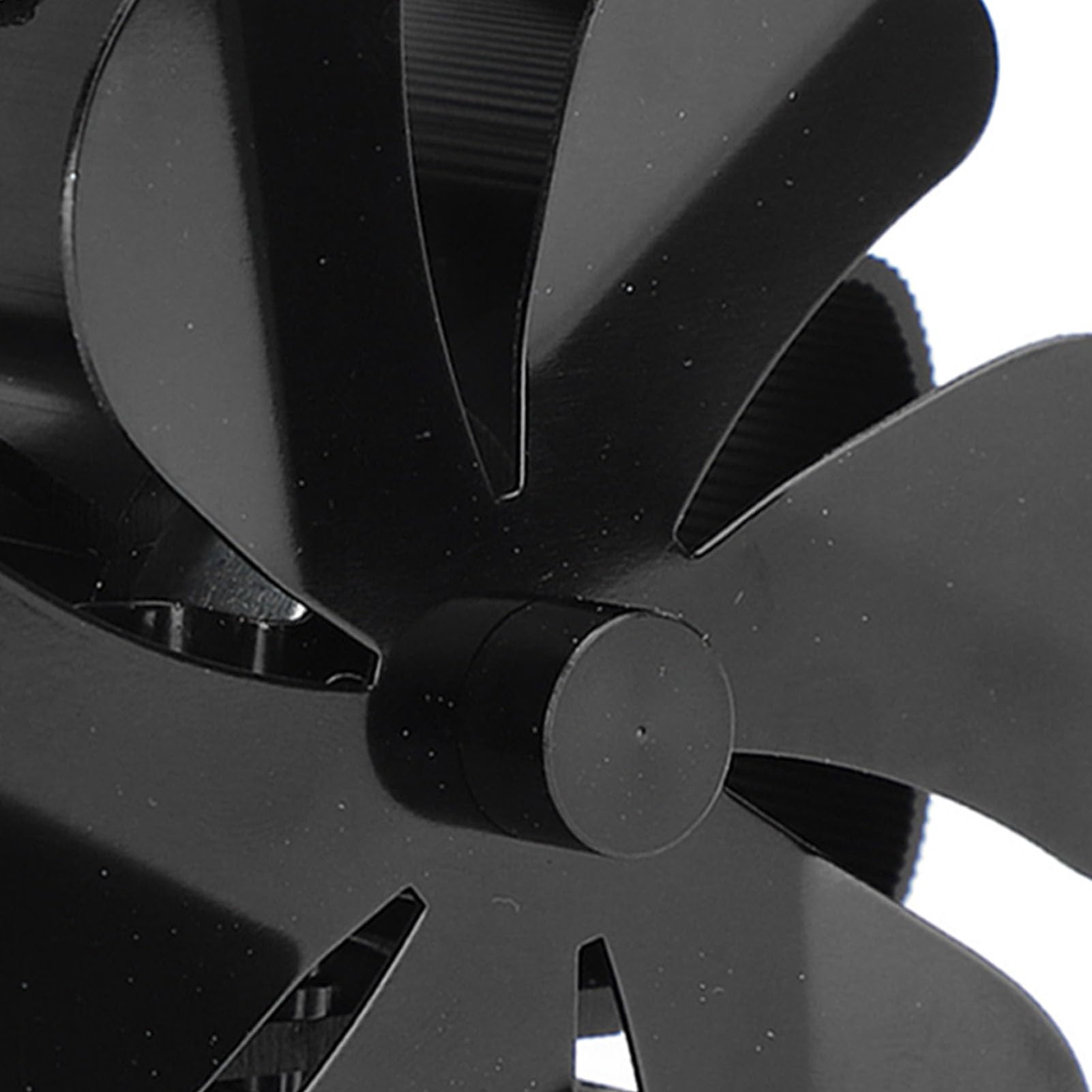Ventilatore per Caminetto Alimentato a Calore, Distribuzione del Calore Efficiente e Silenziosa in Lega di Alluminio Fino a 482F per Uso in Stufe a Legna e Caminetti