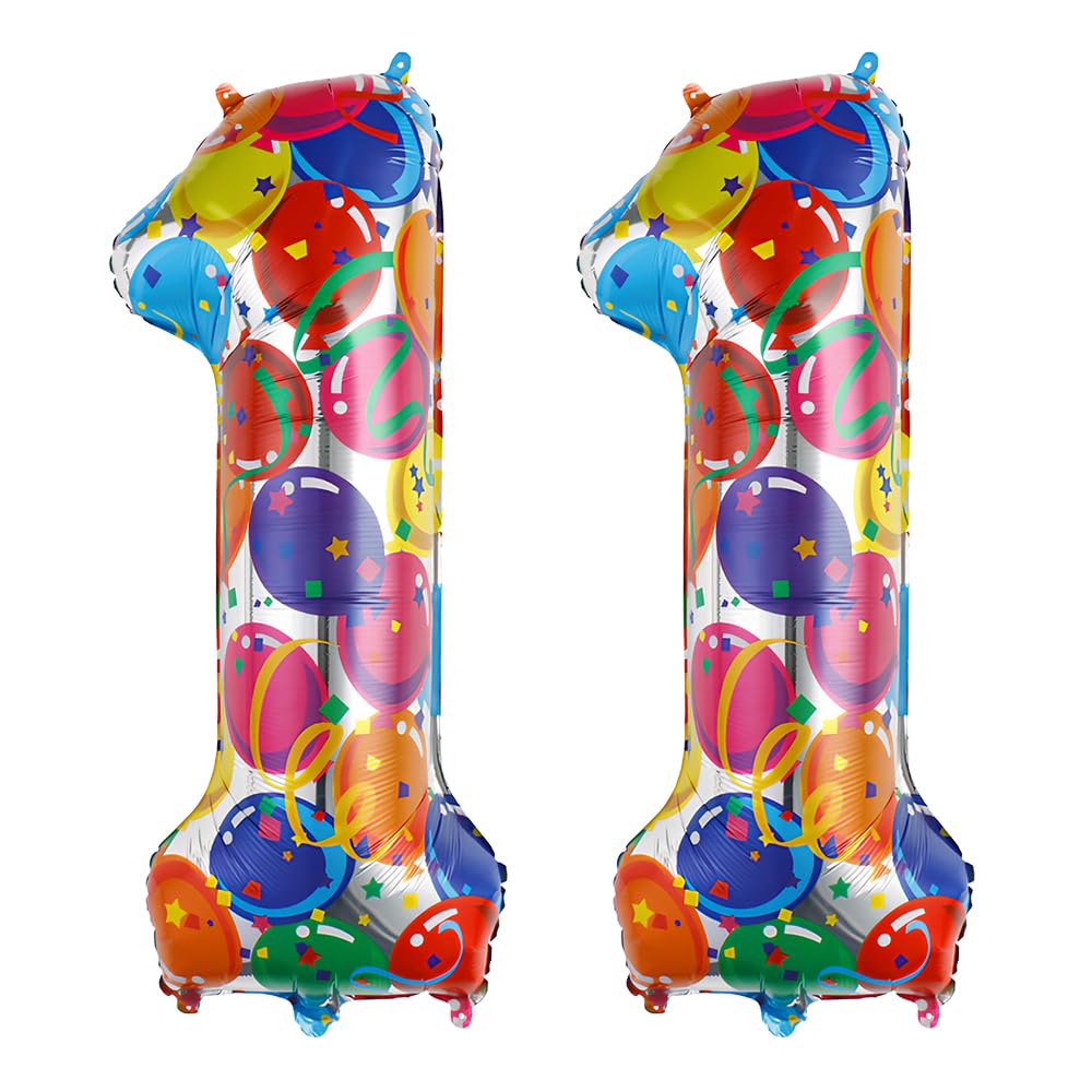 Foil Globo Número 5 Azul 40" (101cm), Inflable Helio o aire, Gigante Numeros 0-9, 10-19, 20-29, 30-100, Grande Globos Decoración para La Boda Aniversario y Cumpleaños Fiestas — view 678