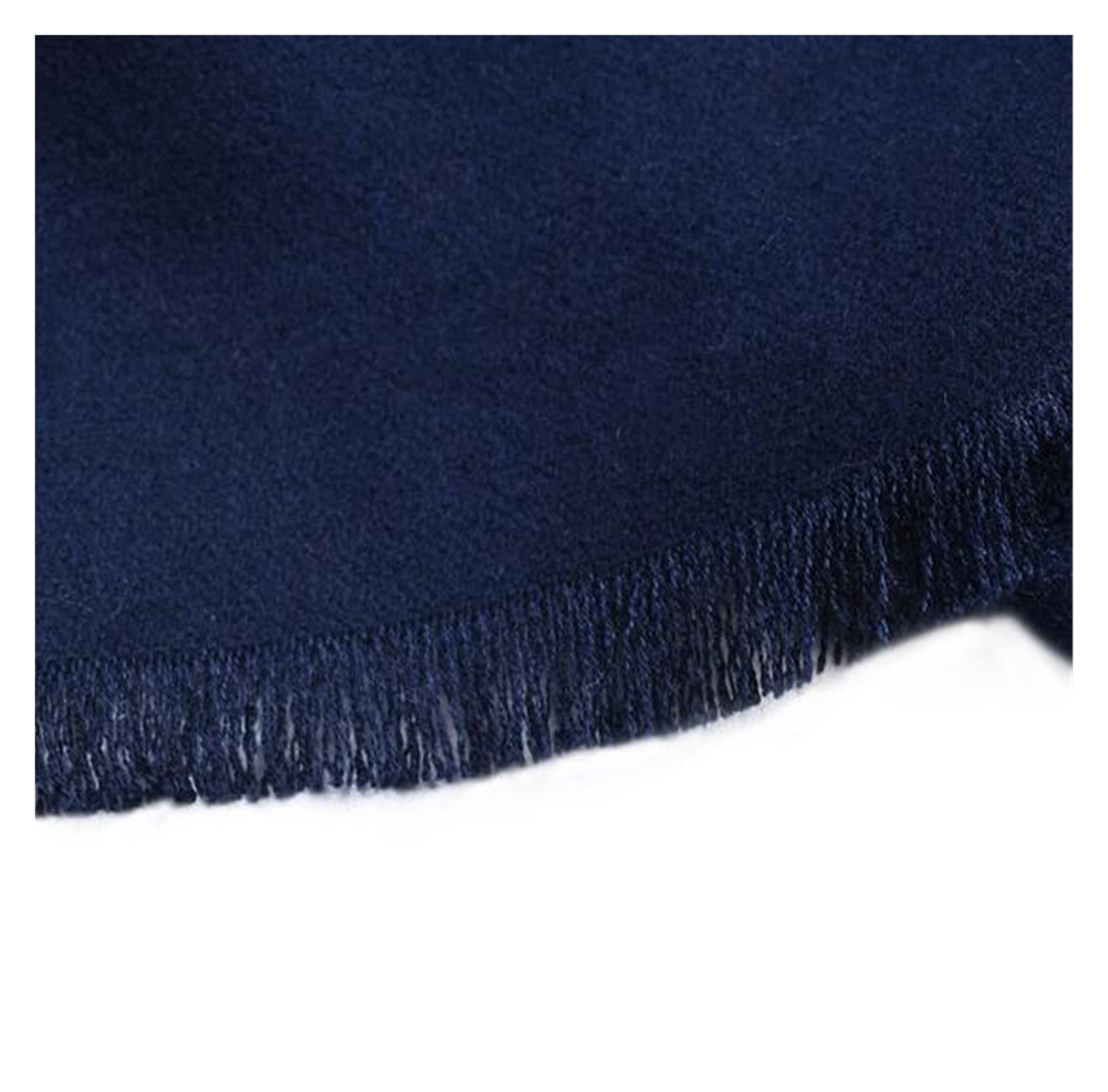 Bufanda Chal 70in Moda Hombres Color Sólido Bufanda Invierno Cálido Chal Hombre Casual Bufandas Borla Foulard Suave y Cálida