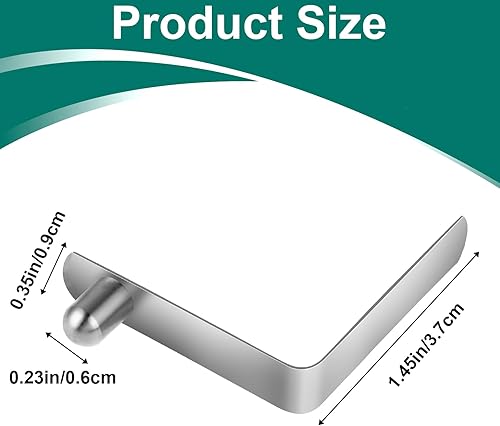 Miniatura 2 de 10 clips para poste de tienda de campaña, botón de resorte, clip de resorte de acero inoxidable, clip de botón de resorte, clips de botón de