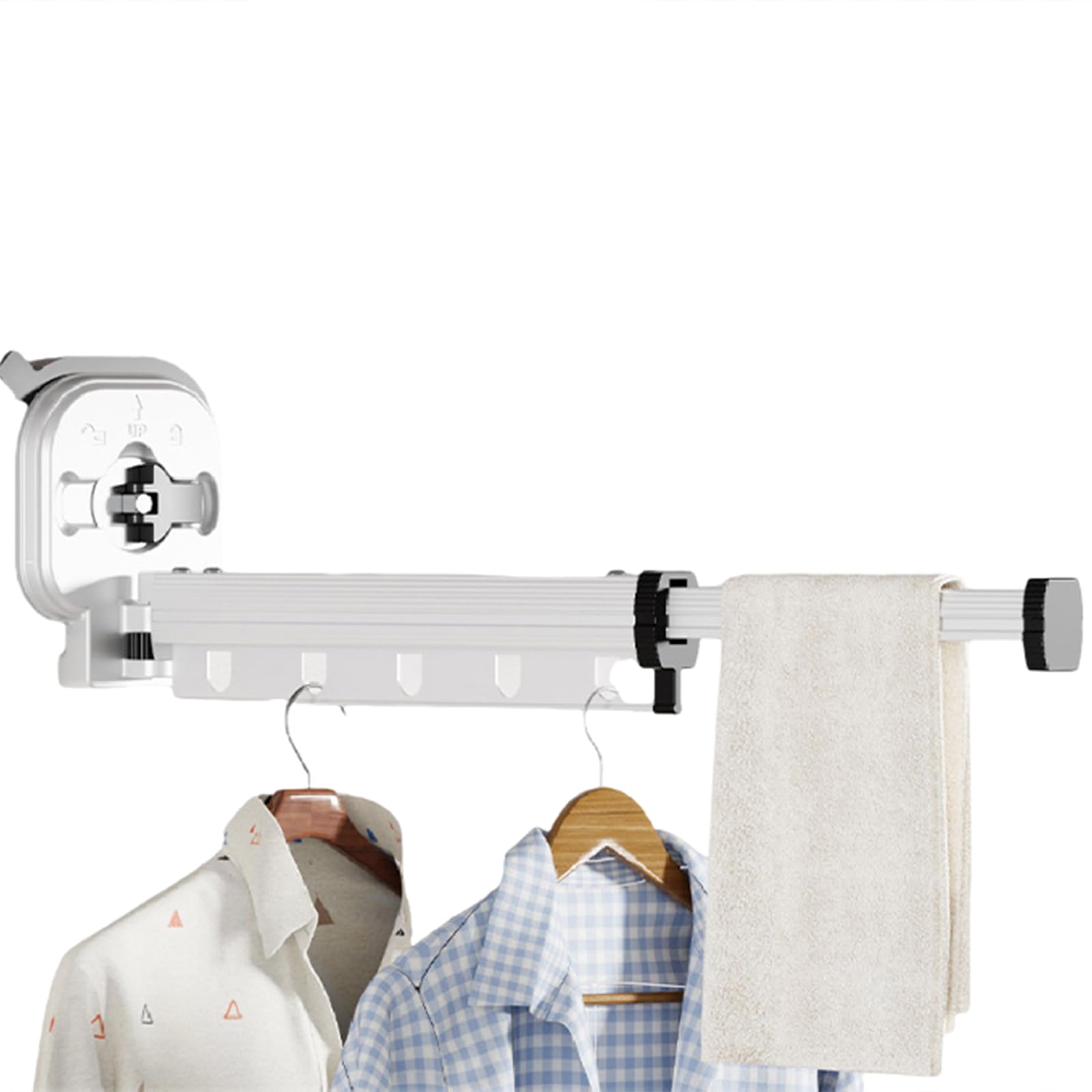 GLDYTVF Foldable Shower Curtain Rod Waterproof Tension Pole for Bathroom Adjustable and Durable Easy Installation Space Saving Design Perfect for Any Shower Space.