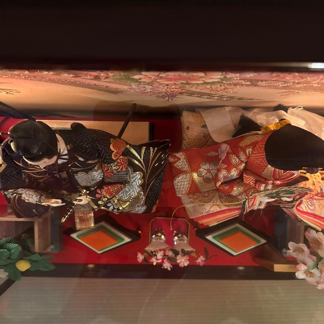 久月 雛人形セット オルゴール照明付き 久月 伝統 雛人形 3段飾り