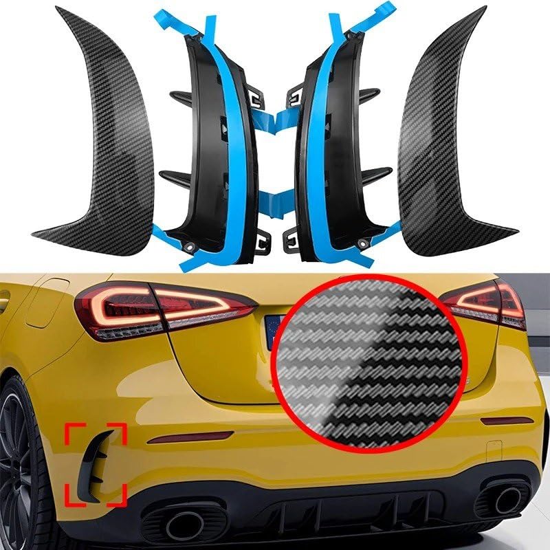 Difusor de parachoques trasero para Benz Clase A W177: personaliza tu Hatchback A180 o A200 5
