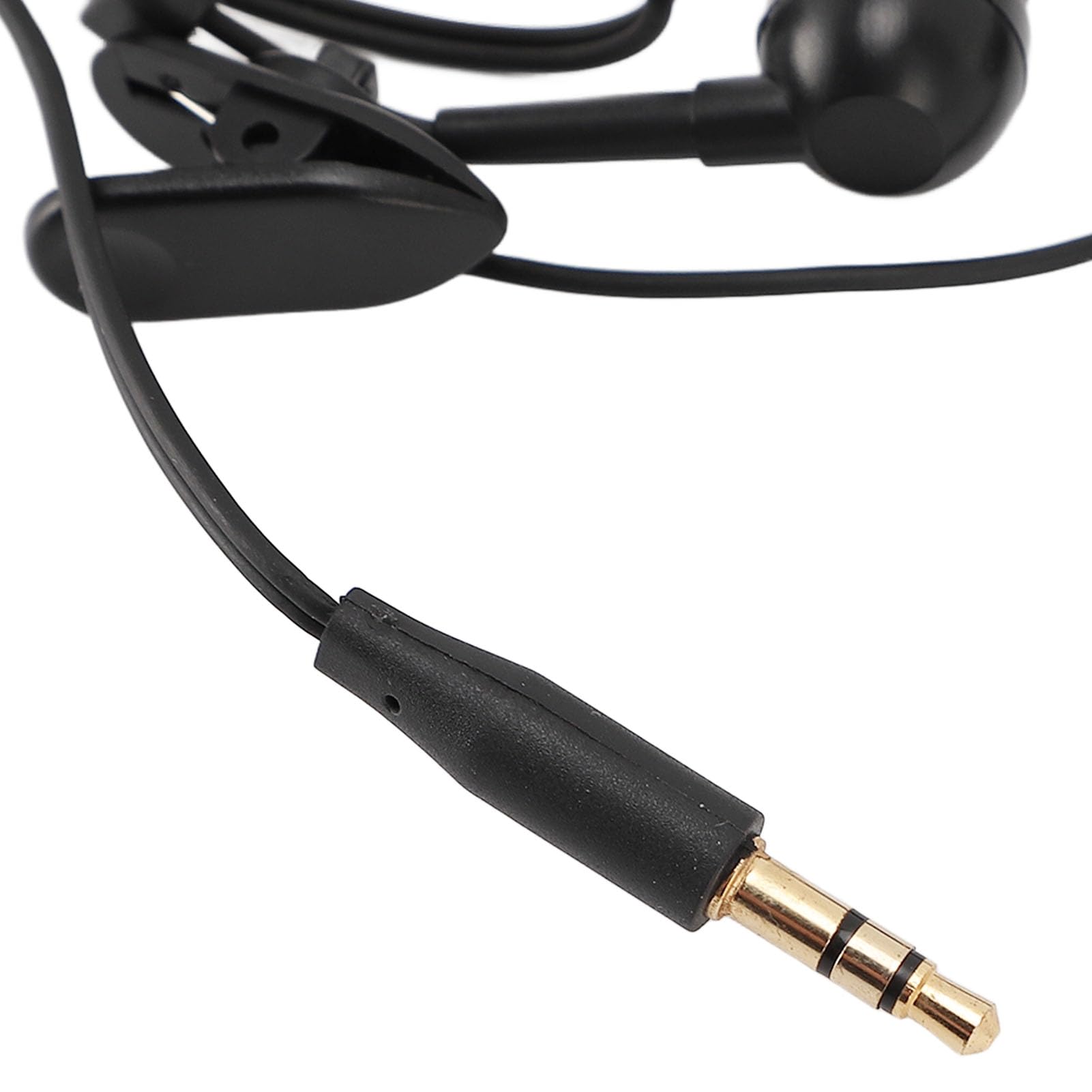 SIXRUN Écouteurs Intra-Auriculaires Filaires pour Natation, Cordon Court de 40 Cm avec Connecteur 3,5 Mm, 8 Embouts Auriculaires et 2 Clips pour Natation, Surf et Course.