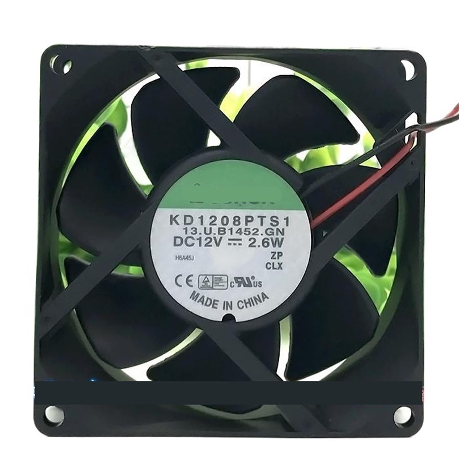 ANERTQUIH KD1208PTS1 12V 2.6W 8025 80 * 25mm Cooling Fan