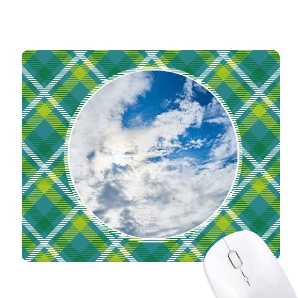 Tapis de souris pixel ciel bleu glisse fluide et précise