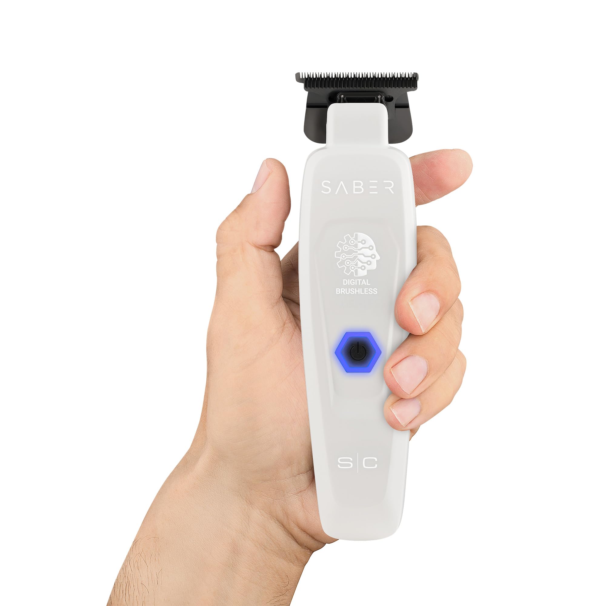 StyleCraft Saber and Precision Saber Professional Full Metal Body Digital Brushless Motor Cordless Hair Trimmer