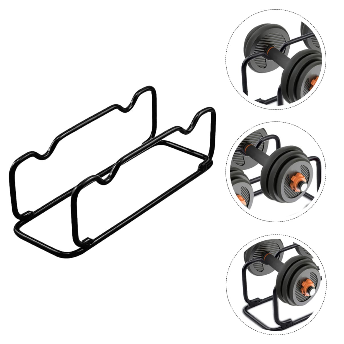 Abaodam 1pc Dumbbell Rack Racks for Training Weights Rack Home Gym Dumbbell Holder Stand Dumbbell Holder Rack Universal Exercise Equipment Small Dumbbell Stand Fitness Equipment