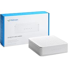 Hitron CODA DOCSIS 3.1 Modem | Pairs with Any WiFi Router or Mesh WiFi | Certified with Comcast Xfinity, Charter Spectrum, Cox | 10x Faster Than DOCSIS 3.0 | Cable Modem with 2X 1 Gbps Ethernet Ports