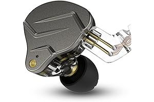 KZ ZSN Pro Noise Isolating in-Ear Monitors with Hybrid Drivers for Sound Purity and Clarity