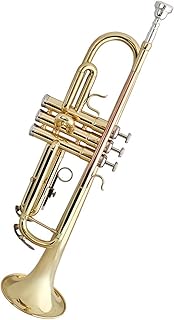 B-flat Three-tone Standard Trumpet Instrument Student Wind Band Learn To Play Exam Brass Instruments Trumpet Instrument