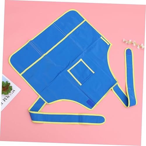 Miniatura 6 de Painting Apron Smock for Arts Crafts Years Four Pockets for Easy Storage for DIY Painting Drawing Activities Blue