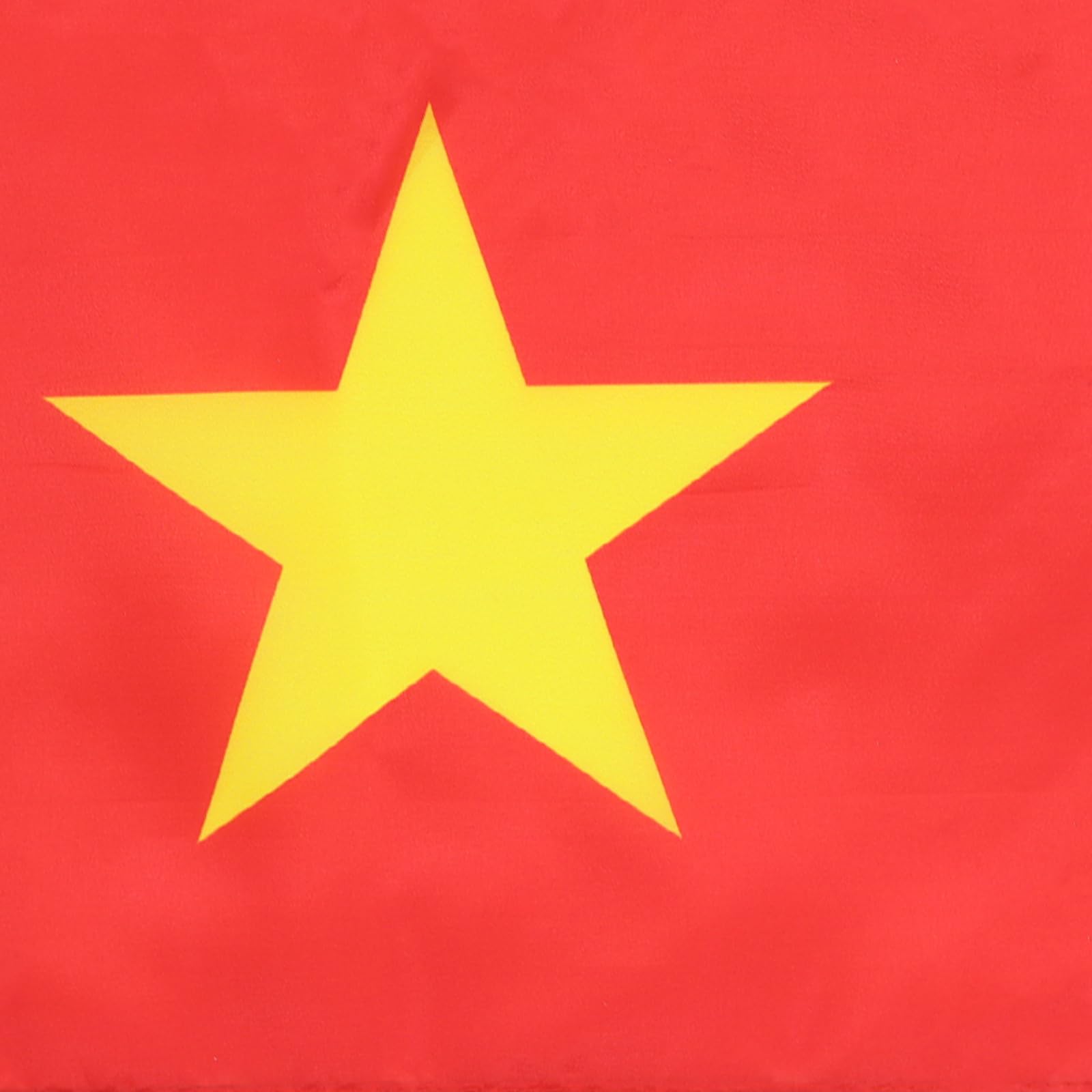 Drapeau Vietnam en Polyester 100D avec Cordelettes, 45cm x 30cm