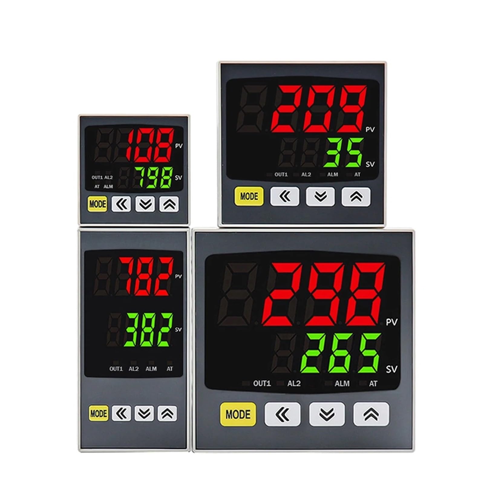 Inteligentny cyfrowy termostat PID regulator temperatury z wyjściem przekaźnika SSR, uniwersalne wejście, regulator temperatury ogrzewania i chłodzenia, regulator 110 V do 220 V AC (TC4M