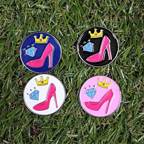 Image of Golf Ball Markers Assorted Patterns Value Pack of 12 Golf Gifts, Golf Cap Clips and Divot Repair Tools Partner Accessories Sets for Men Women Golfer