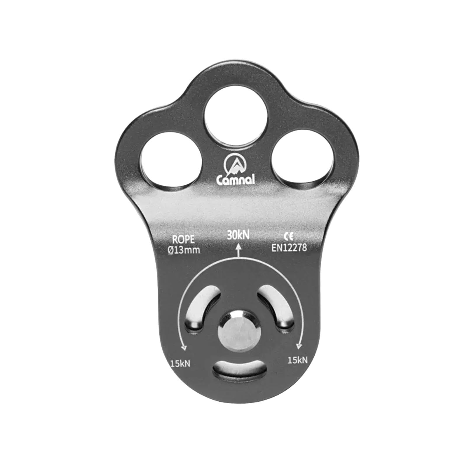 kowaku Aluminum Pulley for Climbing with 30kN Capacity, Ideal for Outdoor Sports