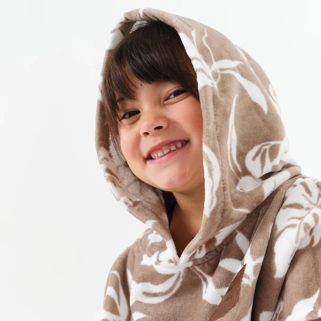 Slowtide Fleece-Poncho für Kinder, perfekter leichter Poncho für jedes Abenteuer, vom Strand bis zum Pool und mehr