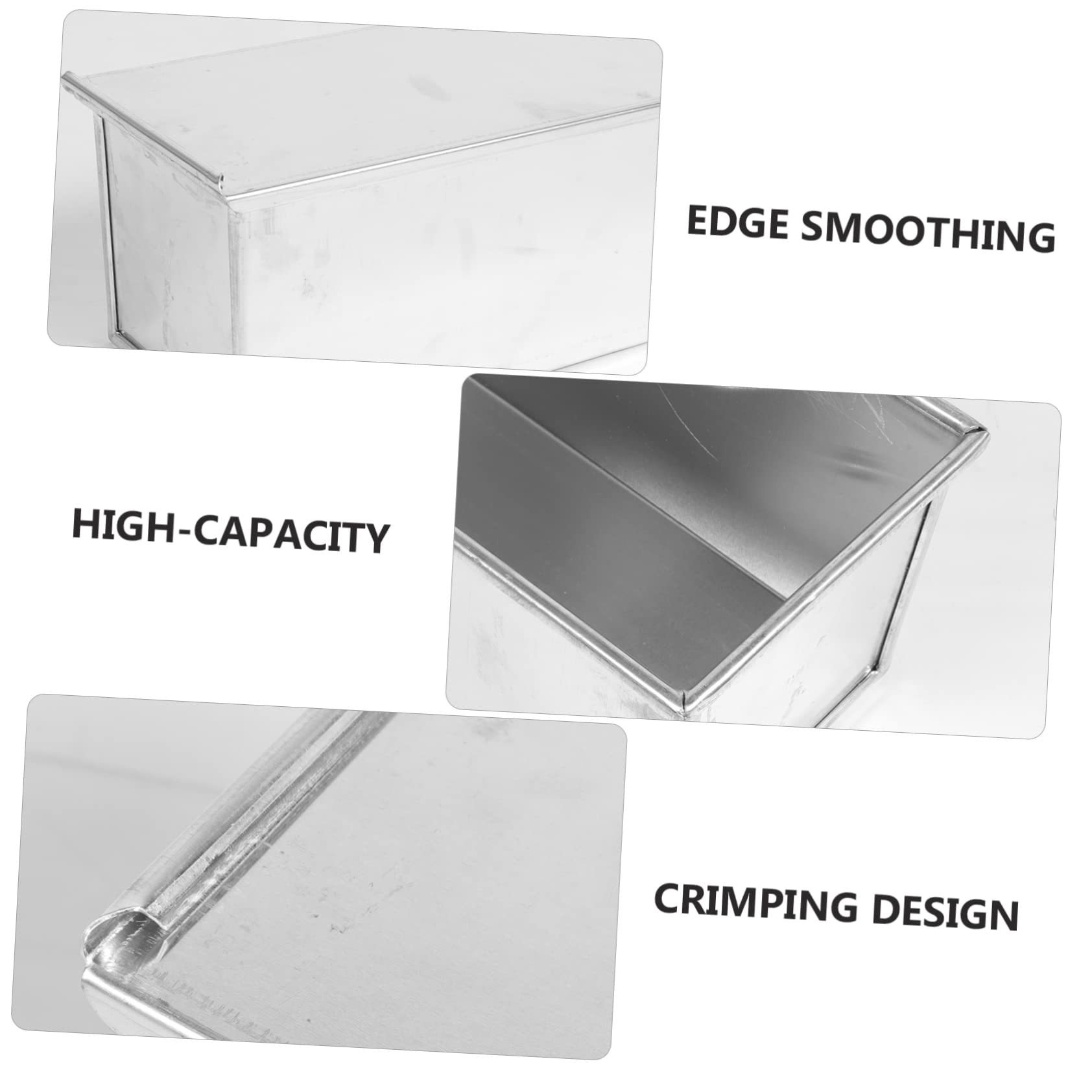 COLLBATH 1stück Toastbackform Mit Deckel Antihaft Toastform Für Brot Und Kuchen Für Zuhause Und Küche Kapazität Aus Hochwertigem Leicht Zu Reinigen