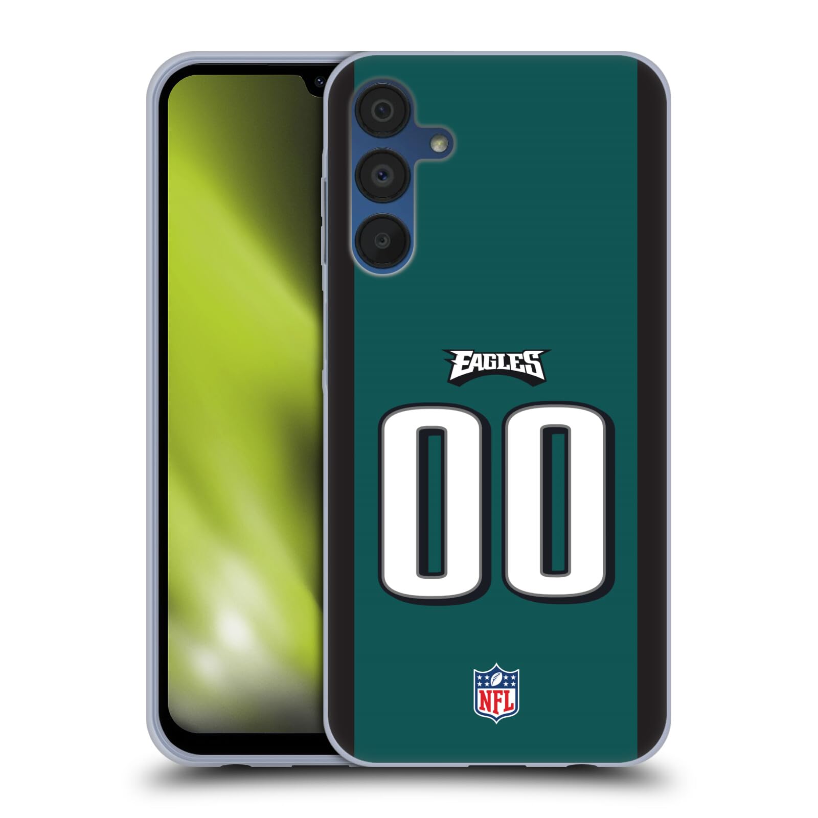 Coque Philadelphia Eagles Samsung A15 personnalisée protège écran antichoc - 8